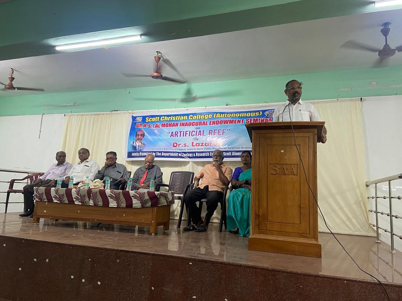 Dr RS Lal Mohan Endowment Seminar at Scott Christian College4